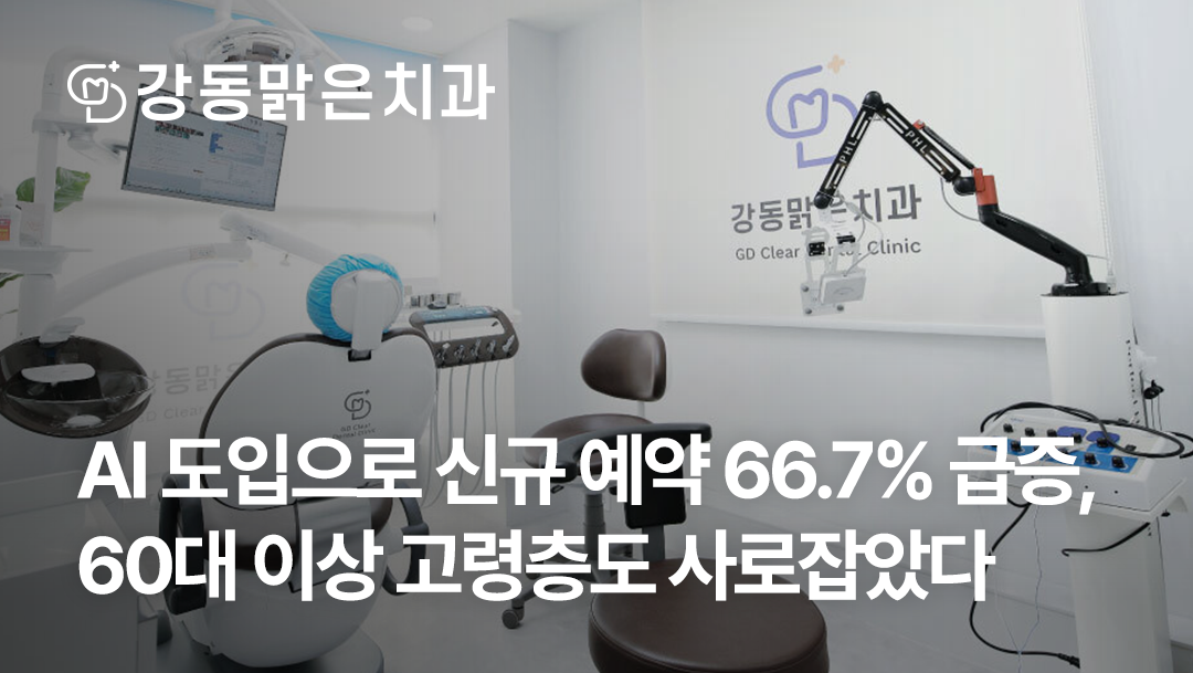 AI 도입으로 신규 예약 66.7% 급증, 60대 이상 고령층도 사로잡았다